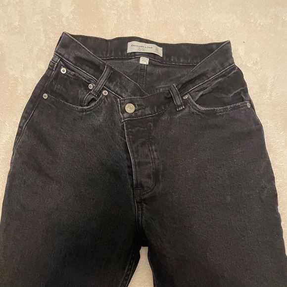 Abercrombie curve love jeans the cross cross button fly - Picture 1 of 7